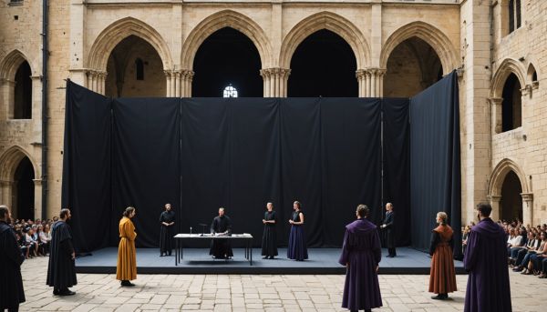 Festival de theatre d'Avignon creation contemporaine