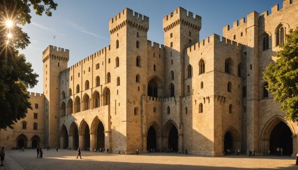 Histoire fascinante du palais des papes legendaire