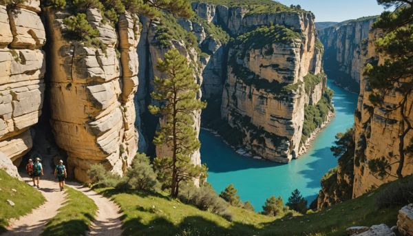 Randonnées inoubliables autour des falaises vauclusiennes