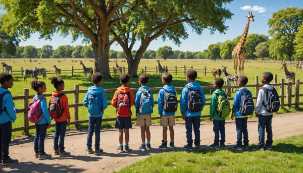 Sorties pedagogiques et parcs animaliers regionaux
