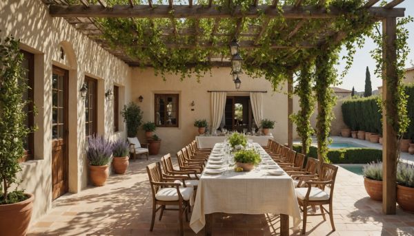 Terrasses ombragees pour dejeuner au soleil