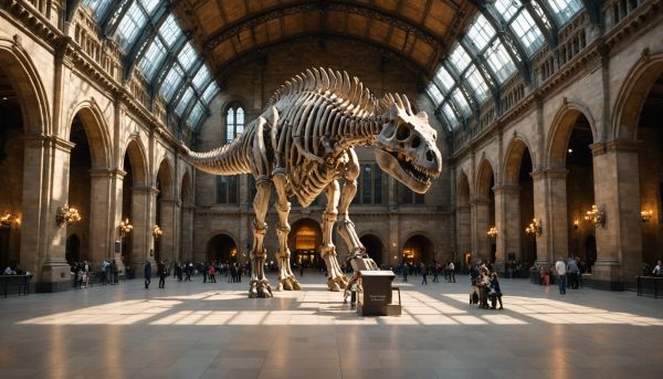 Visiter le musee d'histoire naturelle en famille